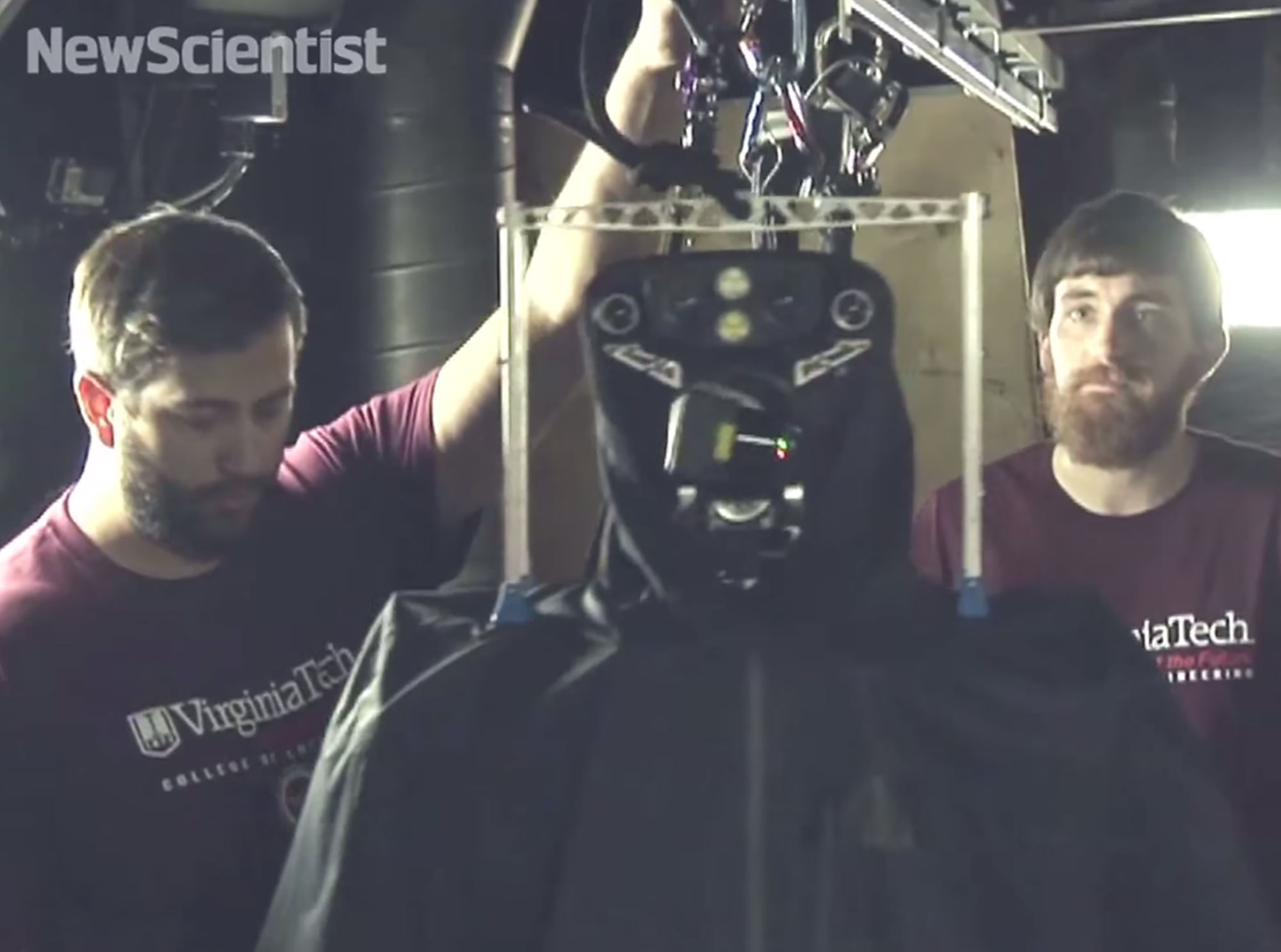 Robot firefighter puts out its first blaze