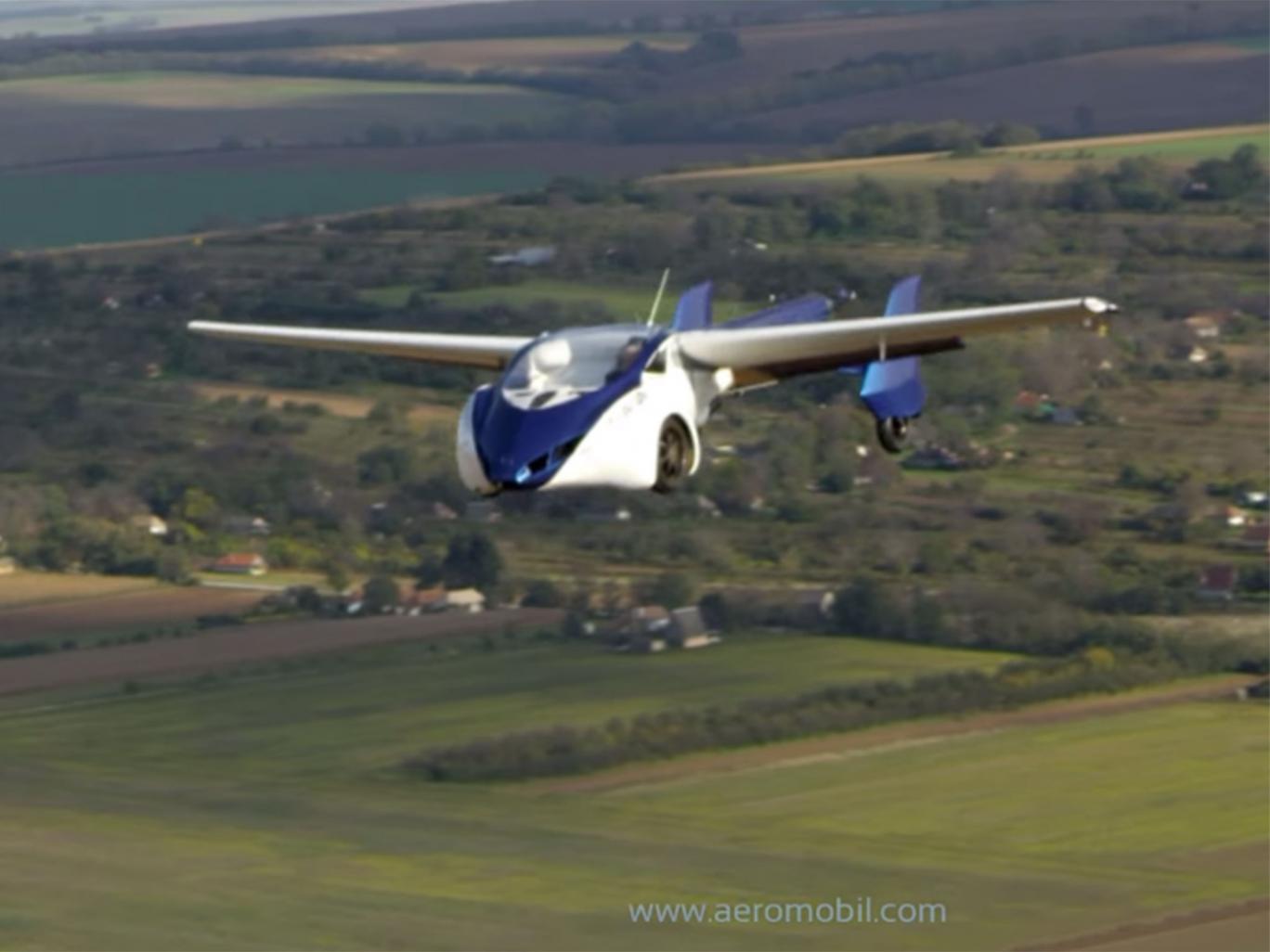 Slovakian company builds prototype flying car