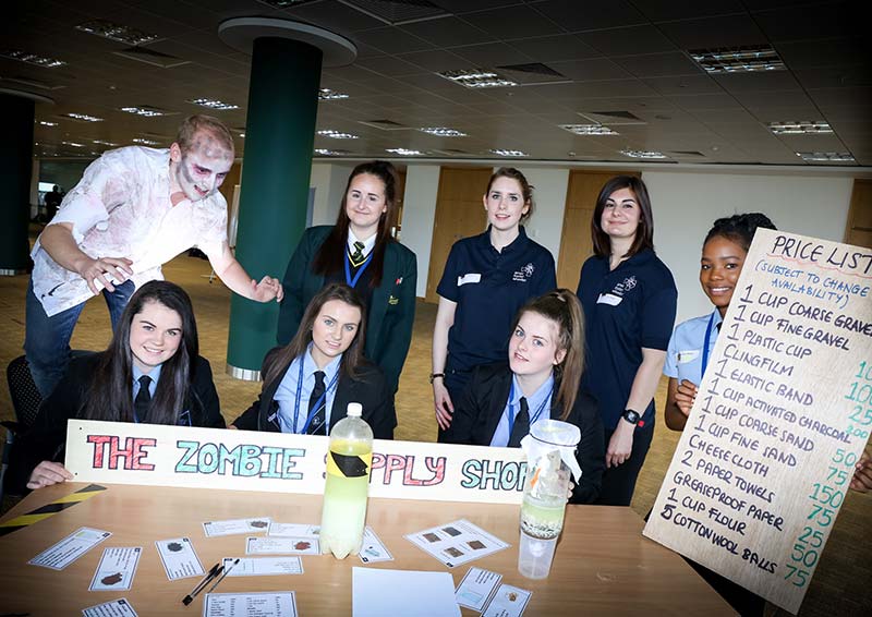 Pupils celebrate National Women in Engineering Day with zombie challenge