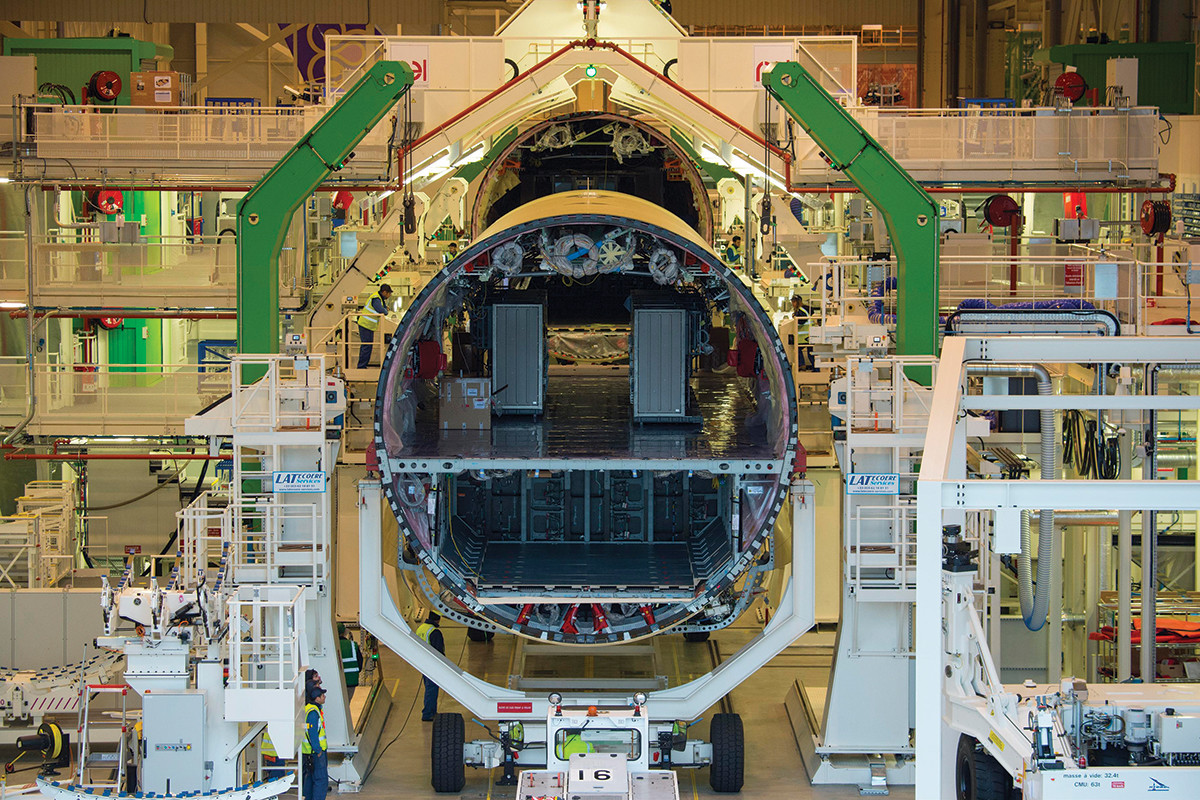 Aircraft manufacturers use augmented reality to make assembly quicker and more accurate