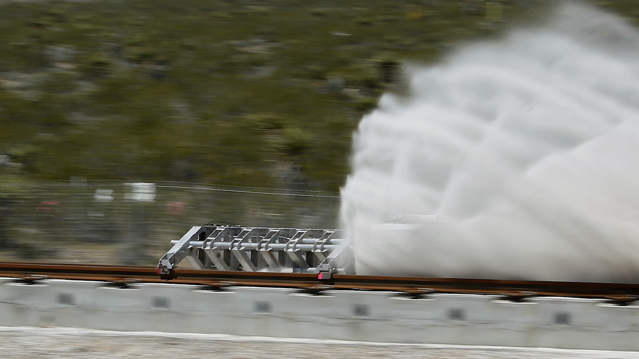 Open air test for Hyperloop One Successful