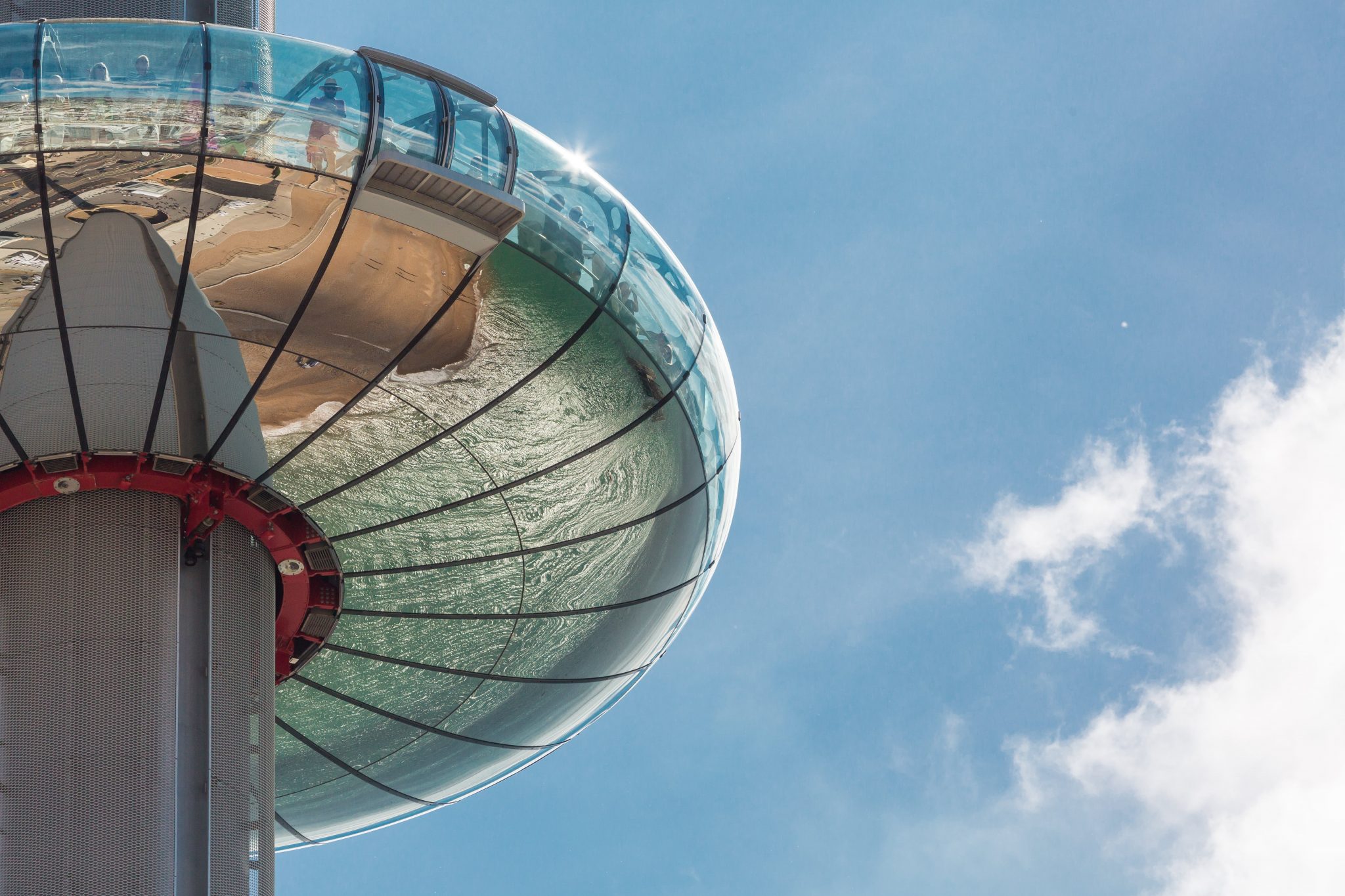 Brighton i360, the world’s first vertical cable car, celebrates Royal Opening