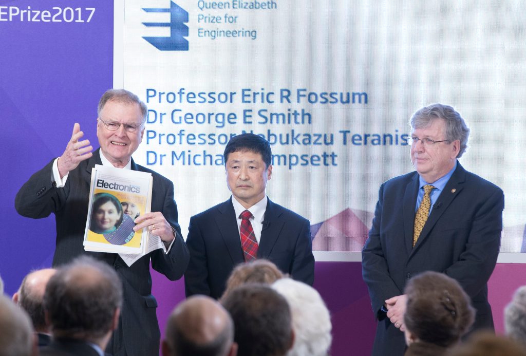 Engineers who revolutionised modern Digital Imaging Sensors win £1 million Queen Elizabeth Prize Health