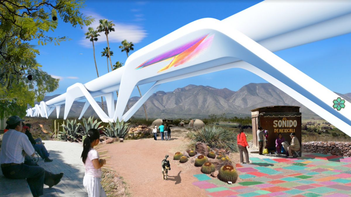Engineers Propose Turning the US Border Wall Into a Hyperloop
