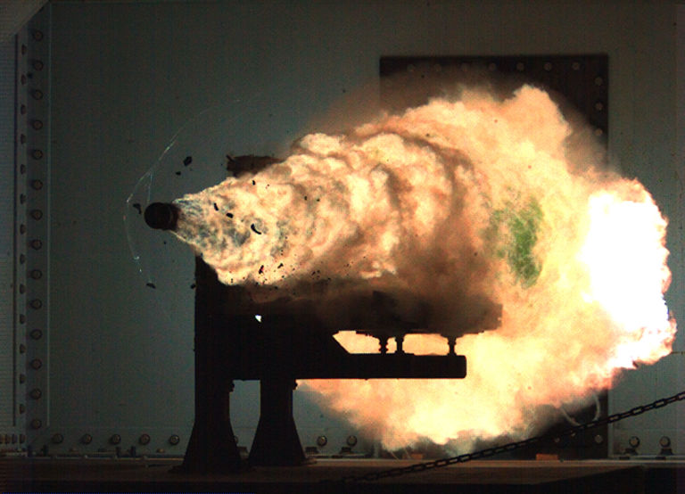 US Navy puts its crazy new electromagnetic railgun through its paces