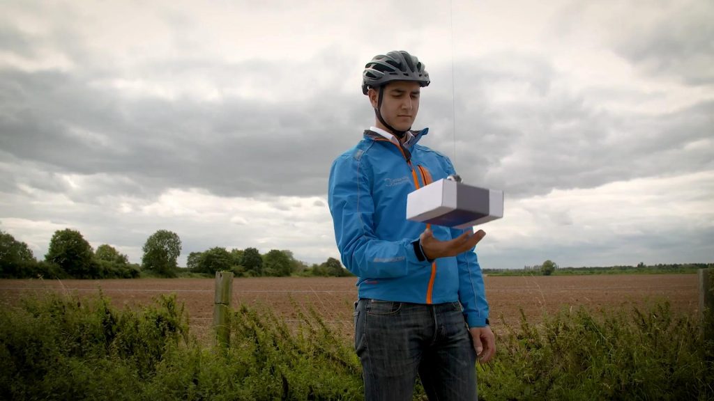 Drone delivers straight into your hands