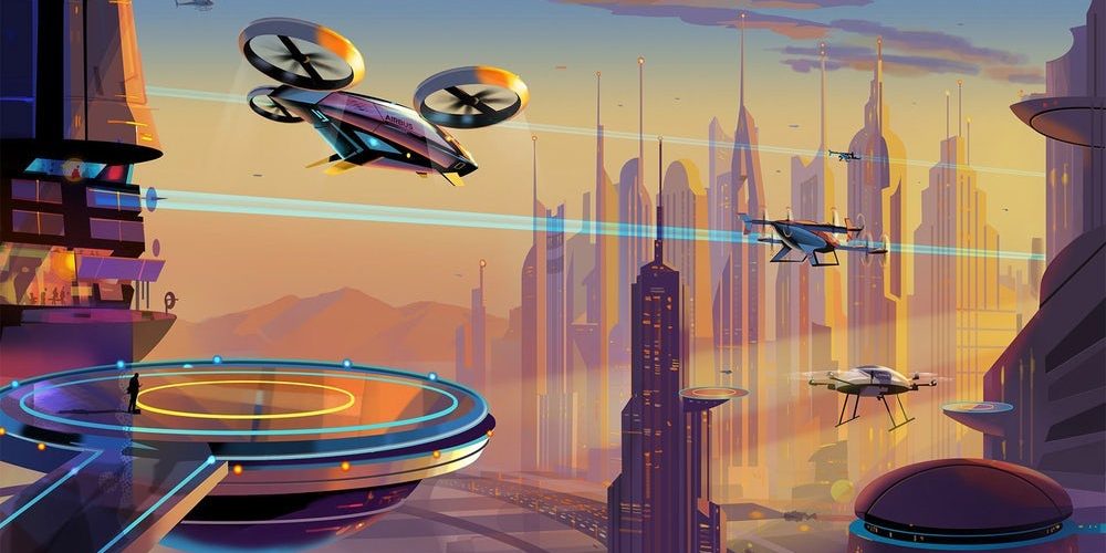 Flying taxi’s propulsion system fired up for the first time