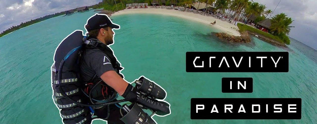 Gravity Jet Suit Get Fired Up in the Maldives