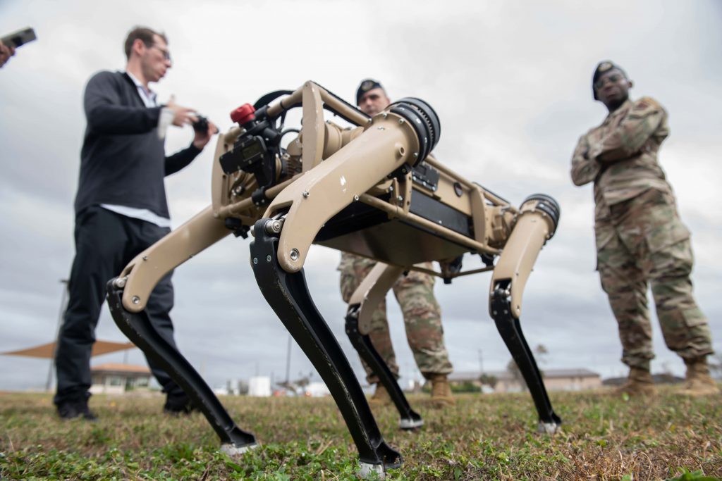 Meet the USAF robot dogs