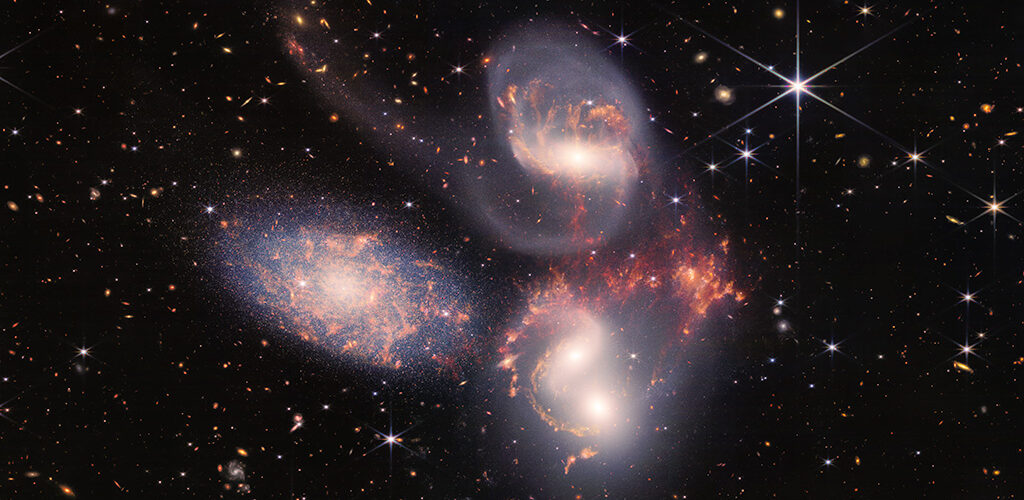 Understanding what the first James Webb images actually show?