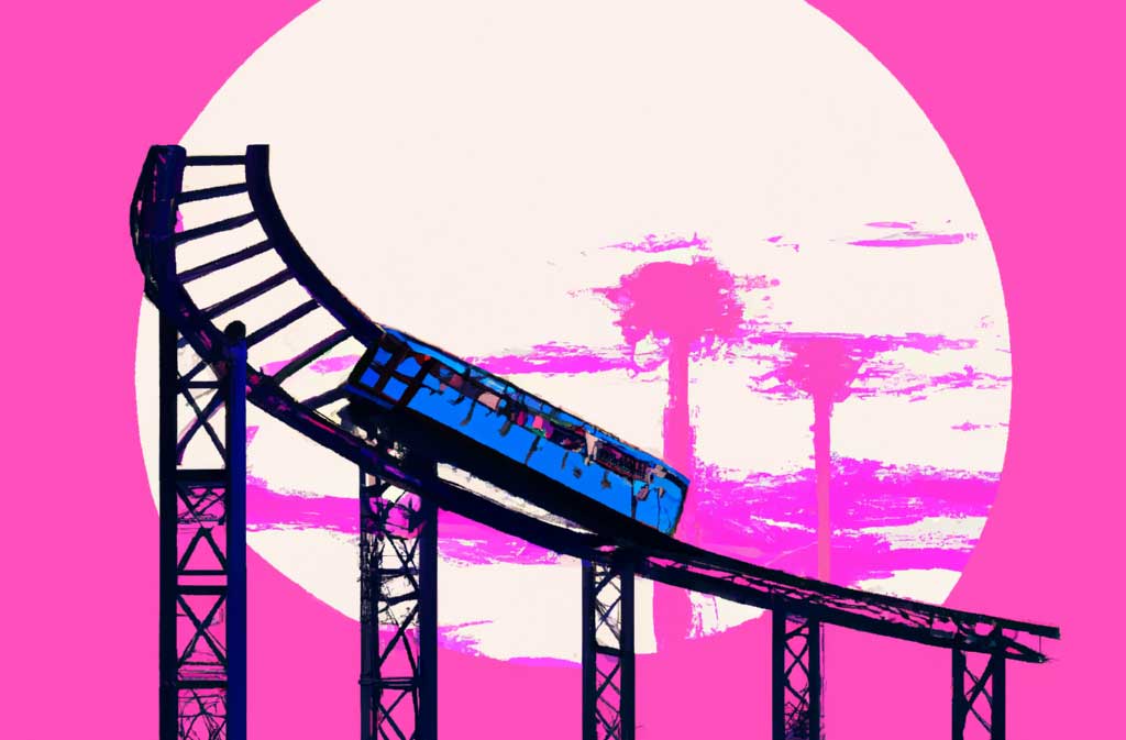 End of the track for Isle of Wights last rollercoaster
