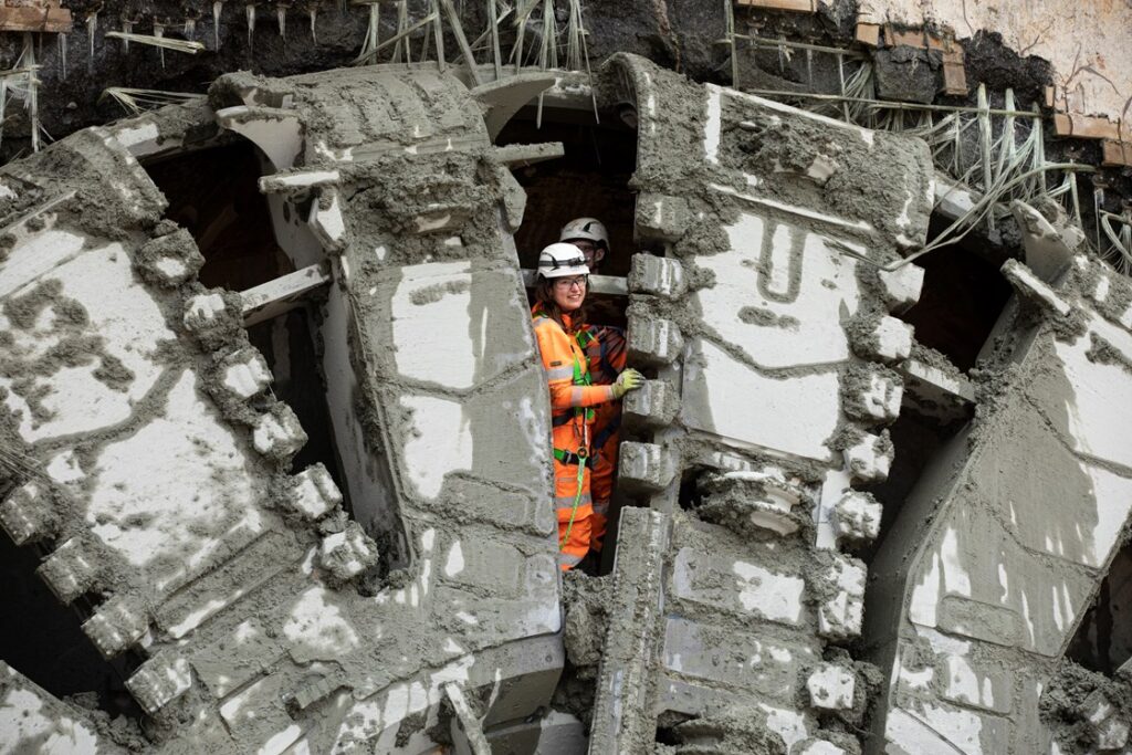 Breakthrough for HS2's Longest Rail Tunnel Under UK's Chiltern Hills