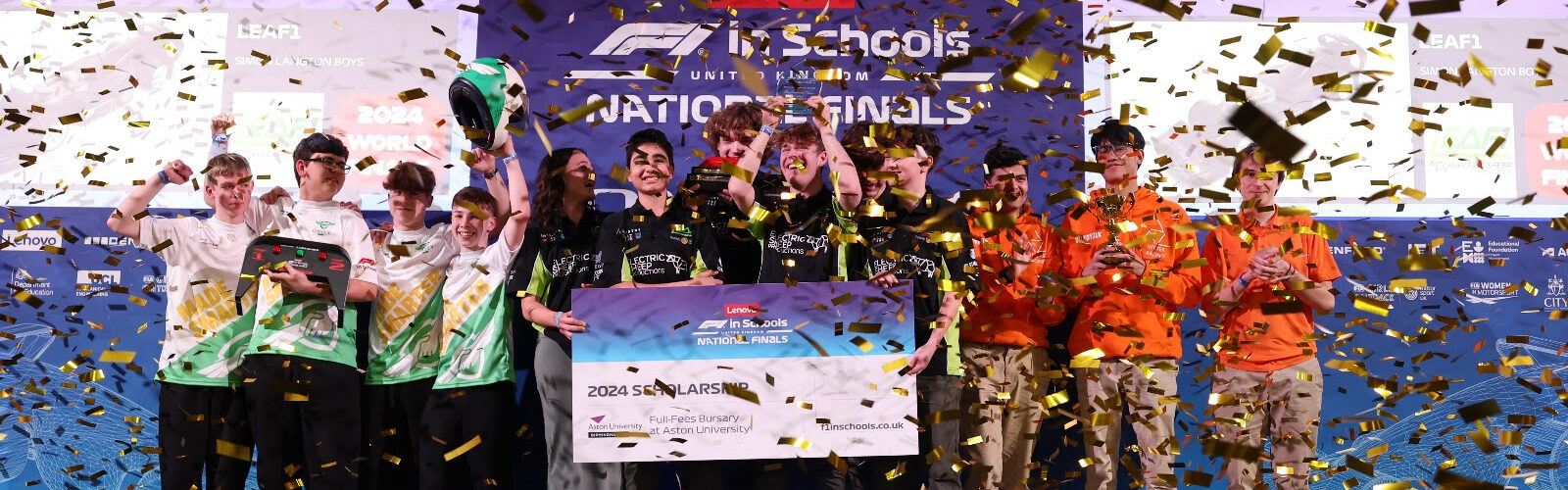 LEAF1 Crowned Champions at Lenovo F1 in Schools 2024 UK National Finals