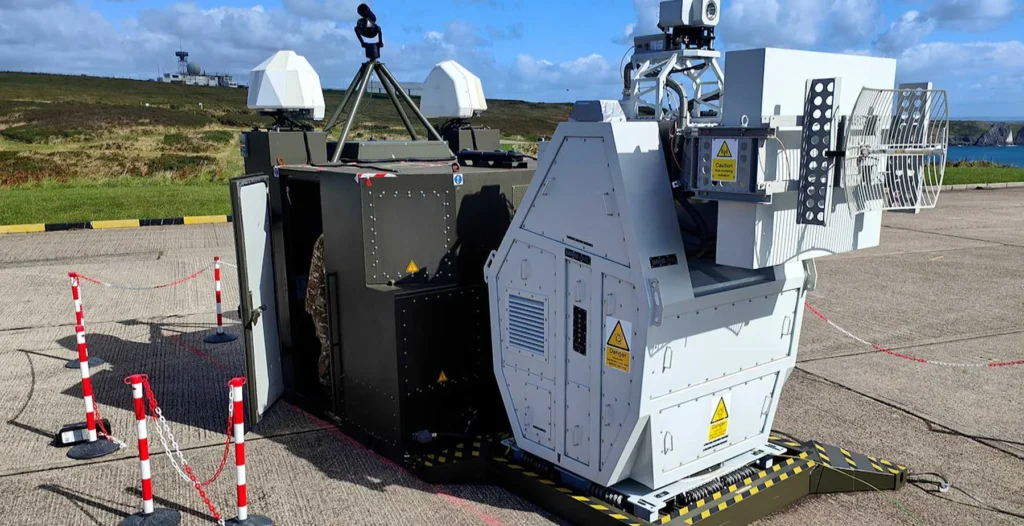 British Army Successfully Tests Cost-Effective RF DEW System Against Drone Swarms Electronics & communications, Aerospace, Defence & Marine