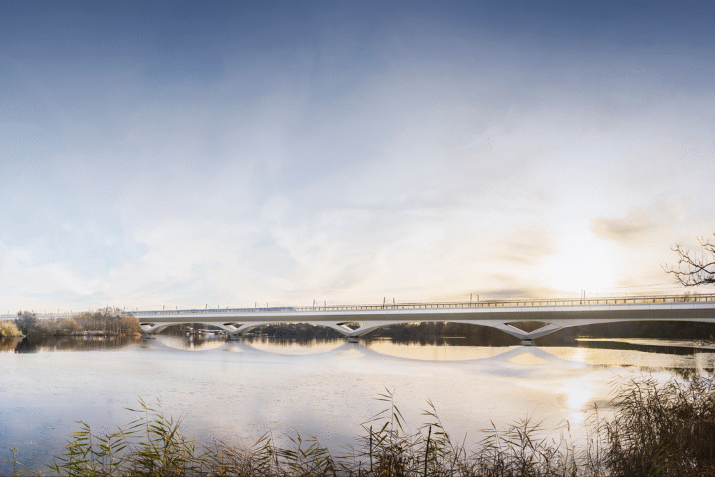 Precast Segmental Construction Techniques Define Britain's New Longest Railway Bridge Manufacturing, Construction & infrastructure