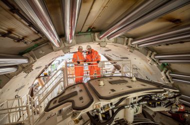 engineering careers TBM Caroline Starts Boring Power Tunnel Under the Thames