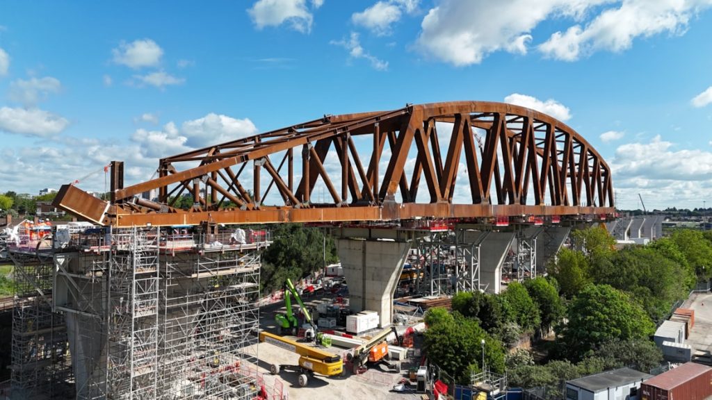 HS2 Tallest Bridge Launch Set for Weekend Rail Push