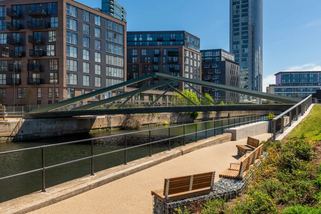 Olympic Park Footbridge: £19M Steel Span Opens in London