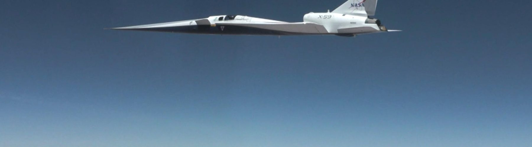 NASA X-59 Quiet Supersonic Jet Breaks Mach 1