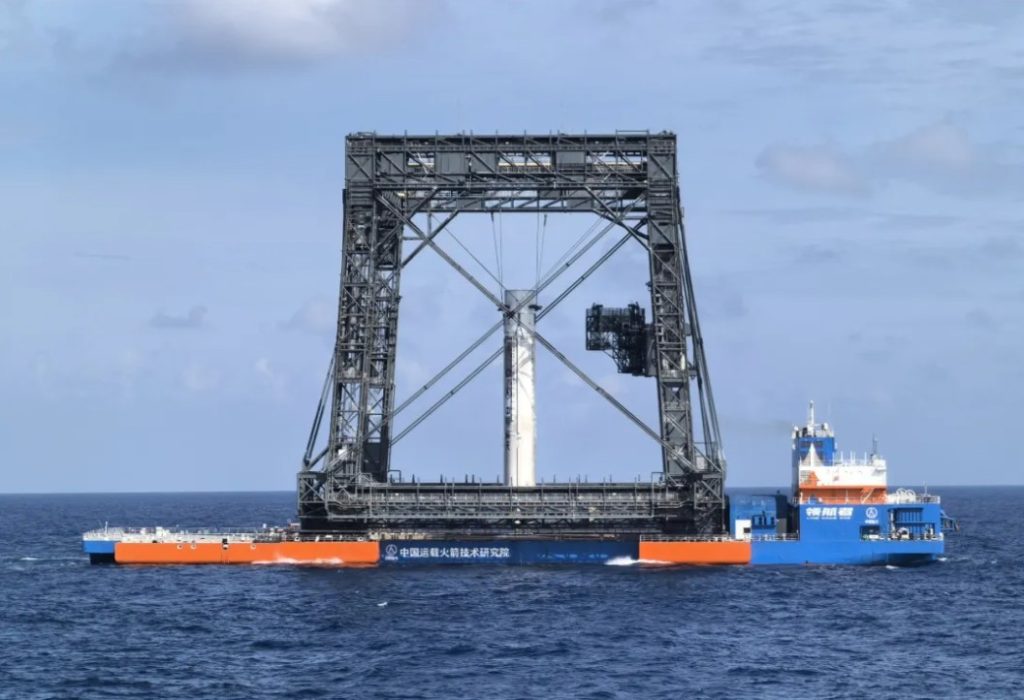 Long March 10B Booster Recovery: China Catches a Rocket in a Net