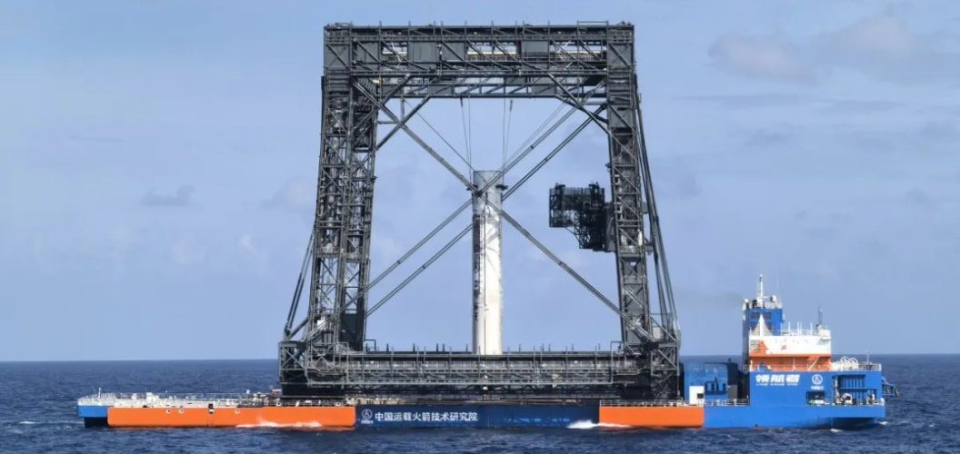 Long March 10B Booster Recovery: China Catches a Rocket in a Net