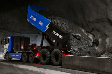 engineering careers Electric Mining Trucks Haul Iron Ore 1,250 Metres Underground