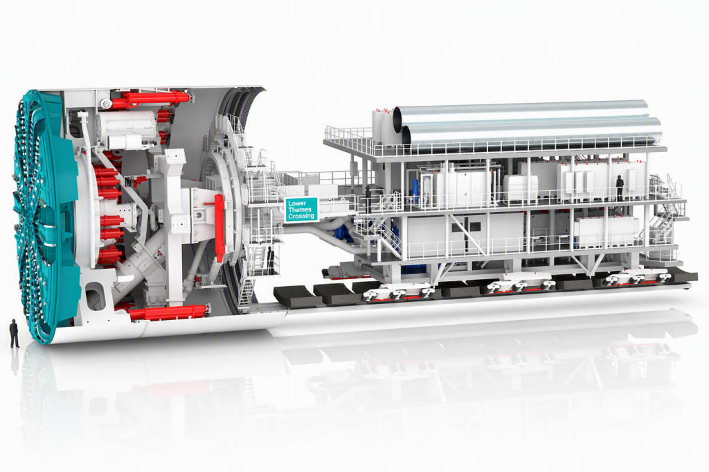 Lower Thames Crossing Tunnel Boring Machine Selected construction-infrastructure, Innovation