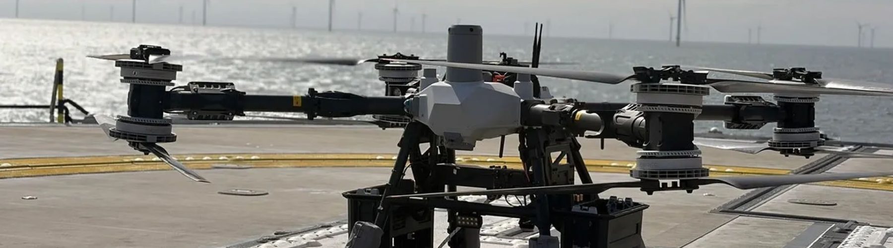 Offshore Wind Cargo Drones Deliver 65 kg Loads to North Sea Turbines | Born to Engineer